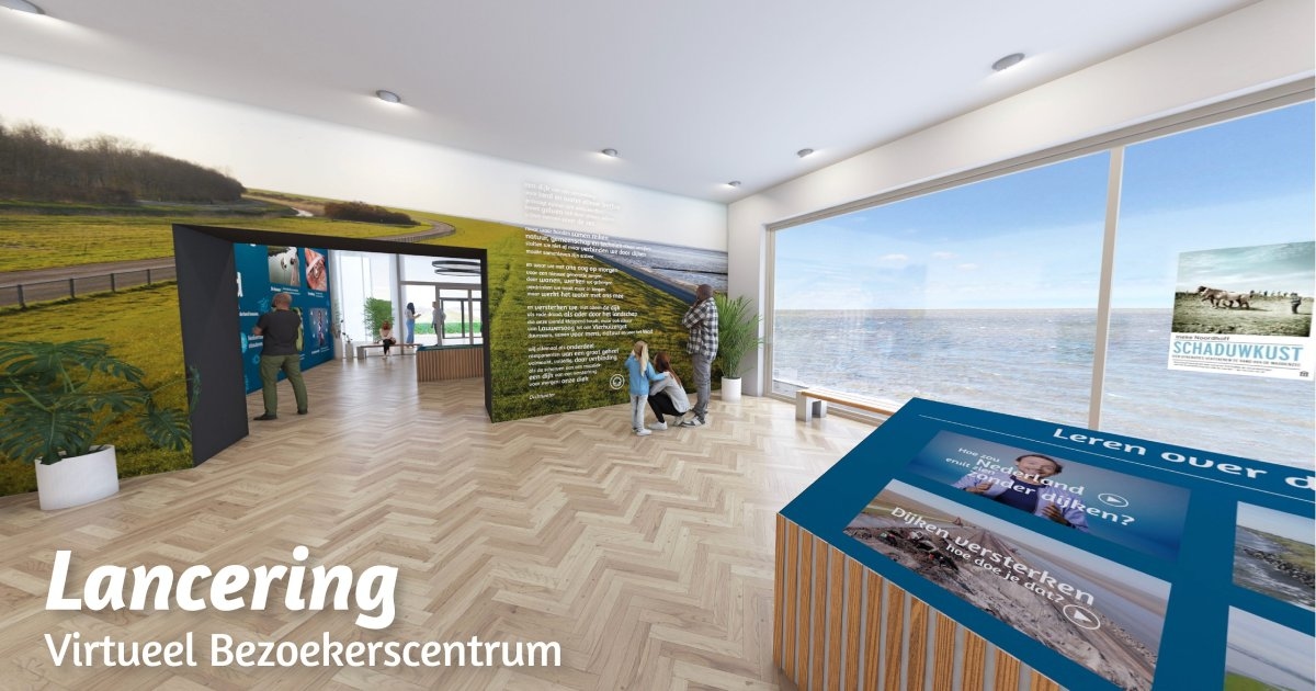 Duik in het virtueel bezoekerscentrum Lauwersmeerdijk!