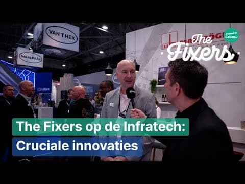 ‘Innoveren is juist nu van levensbelang’ | The Fixers meets InfraTech #2