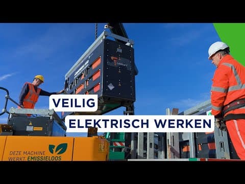 Zo werk je veilig met elektrisch materieel